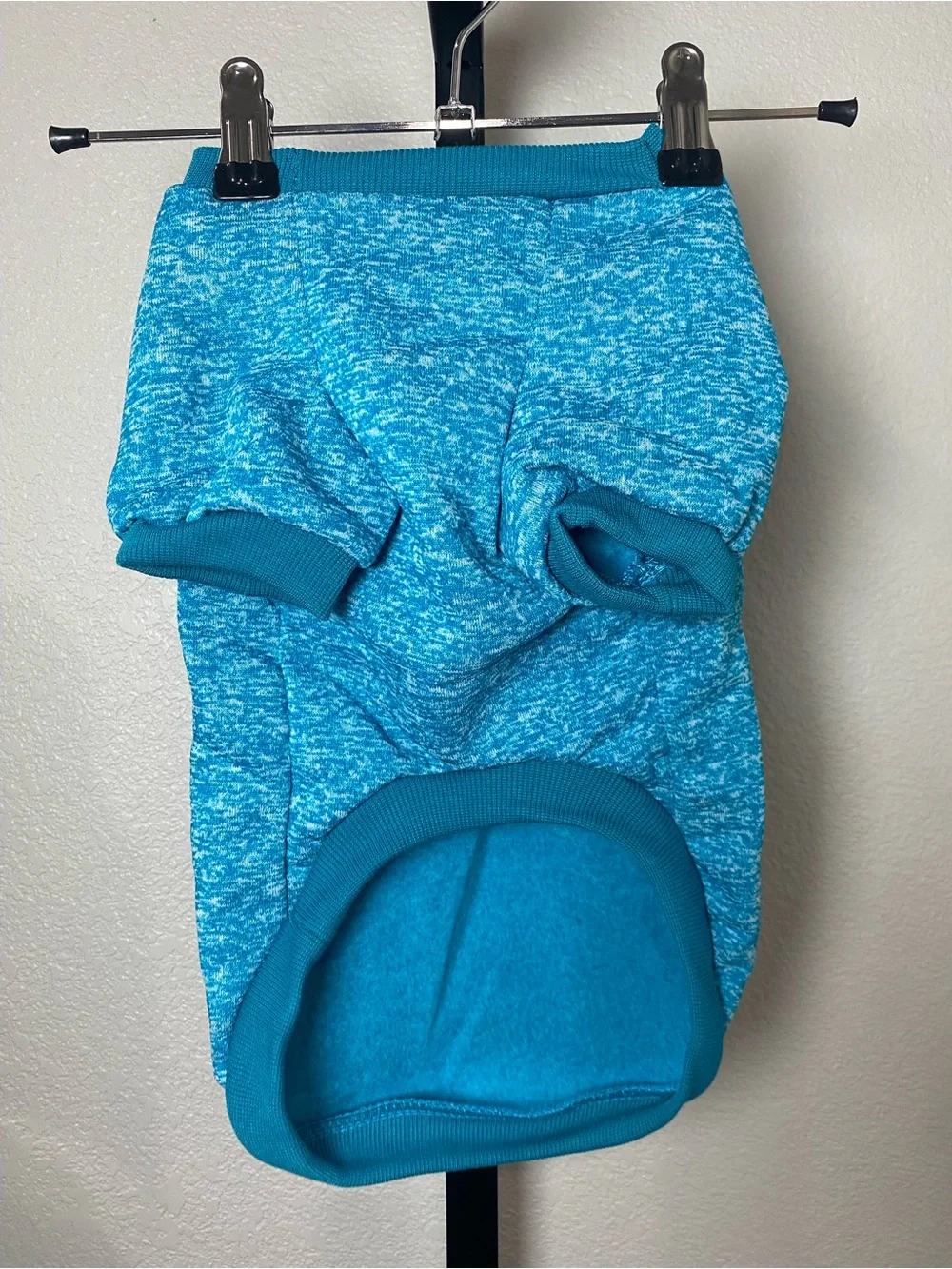 Blue Heather Cozy Dog Sweater     szS see tag for sizing